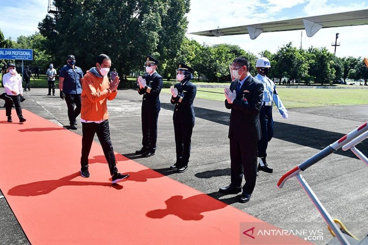 Presiden Joko Widodo resmikan Bandara Buntu Kunik di Tana Toraja