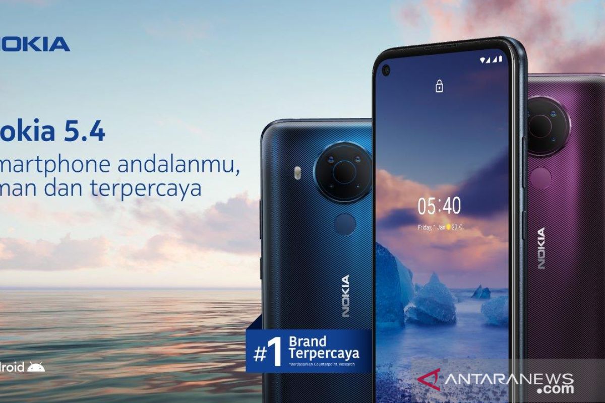 Nokia 5.4 resmi masuk Indonesia, ini harga dan spesifikasinya