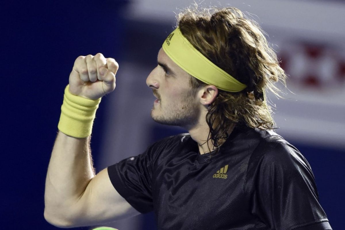 Unggulan utama Stefanos Tsitsipas maju ke semifinal ATP Acapulco