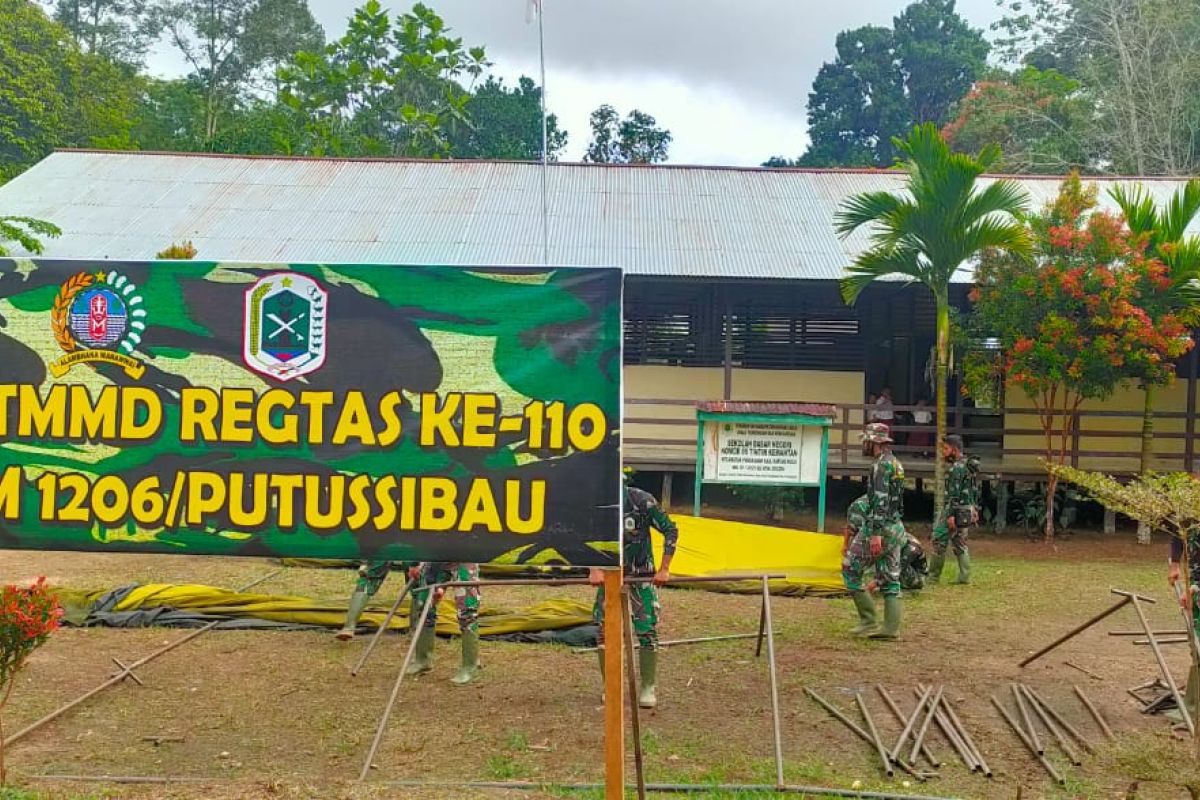 Satgas TMMD Kodim 1206/PSB maksimalkan persiapan kunjungan Wasev