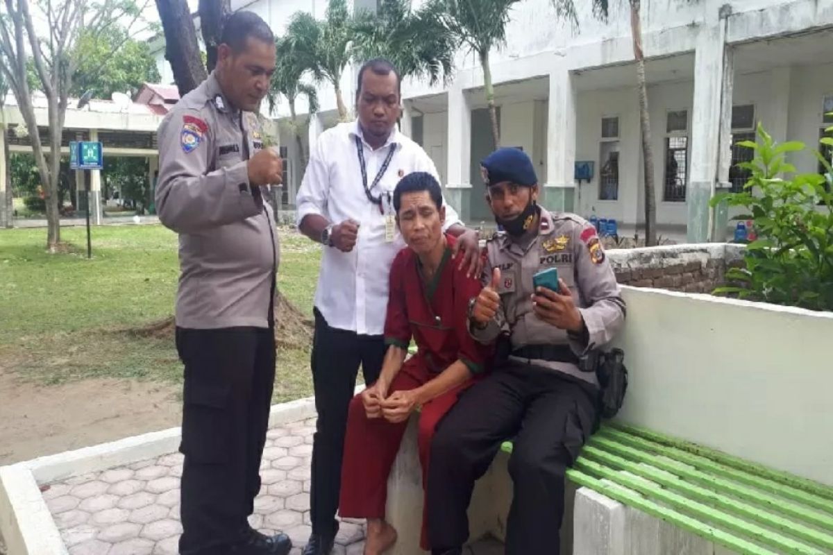 Polisi diduga hilang saat tsunami ditemukan di Rumah Sakit Jiwa Aceh