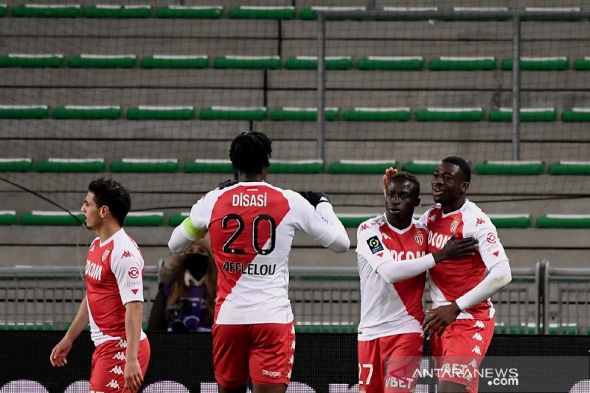 Liga Prancis-AS Monaco cukur Saint-Etienne 4-0