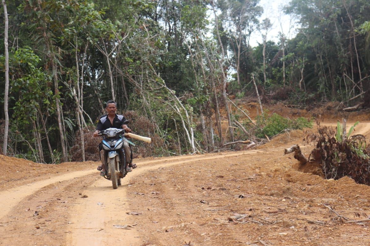 Warga Pengkadan sudah rasakan manfaat jalan TMMD Kodim 1206/PSB