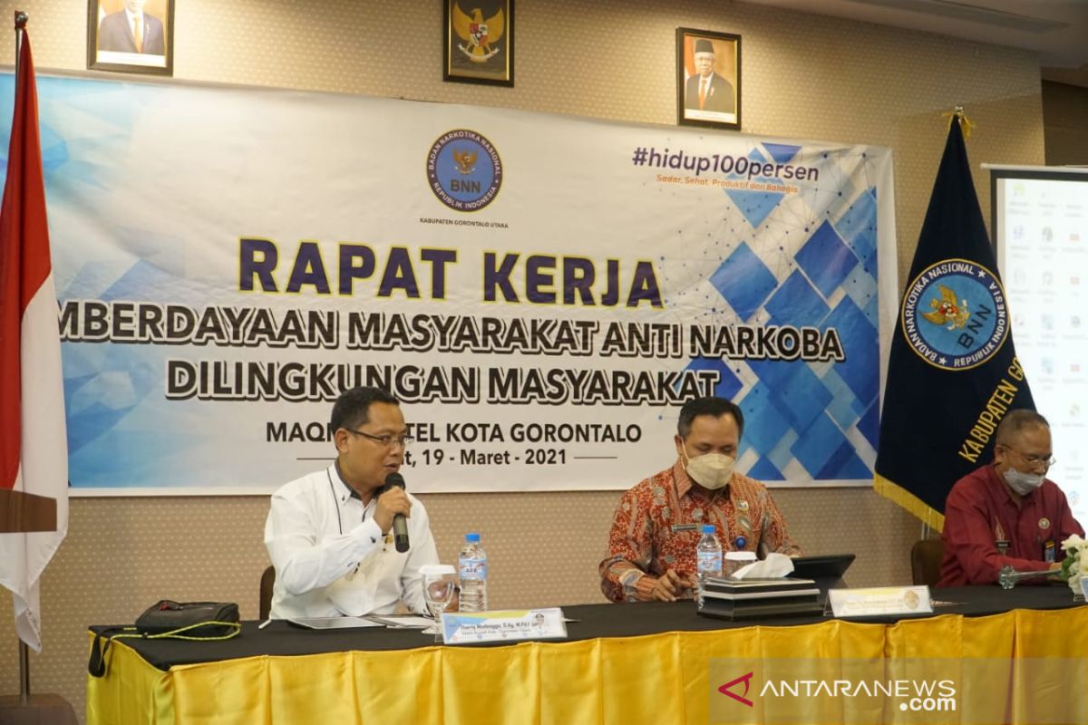 Pemkab Gorontalo Utara perangi narkoba melalui pemberdayaan masyarakat