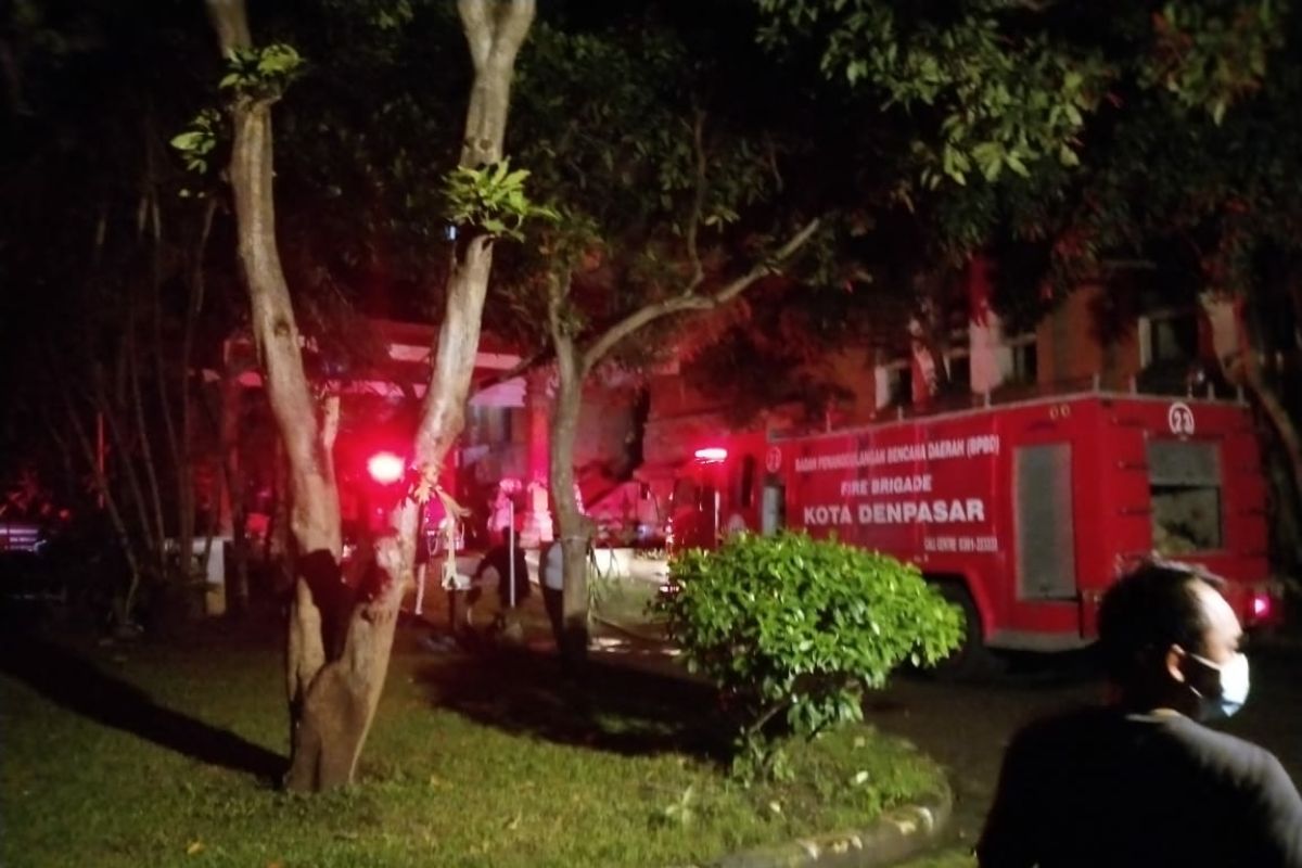 Polisi selidiki penyebab kebakaran Kantor KLHK Bali-Nusra