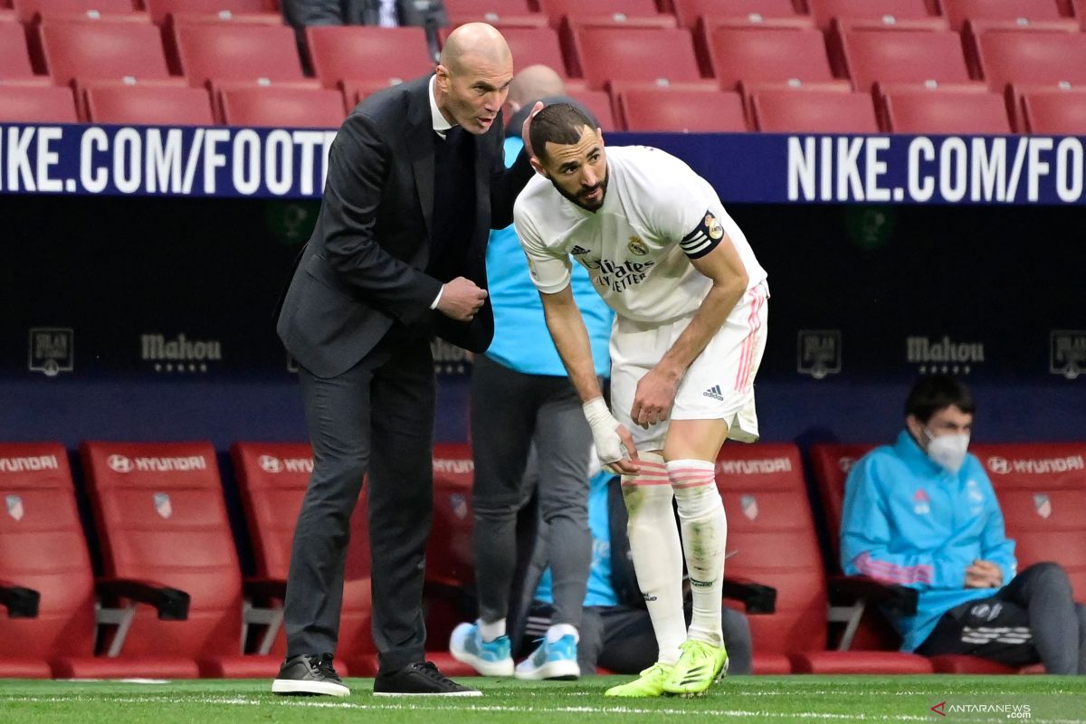 Zidane bingung Benzema terus diabaikan timnas Prancis