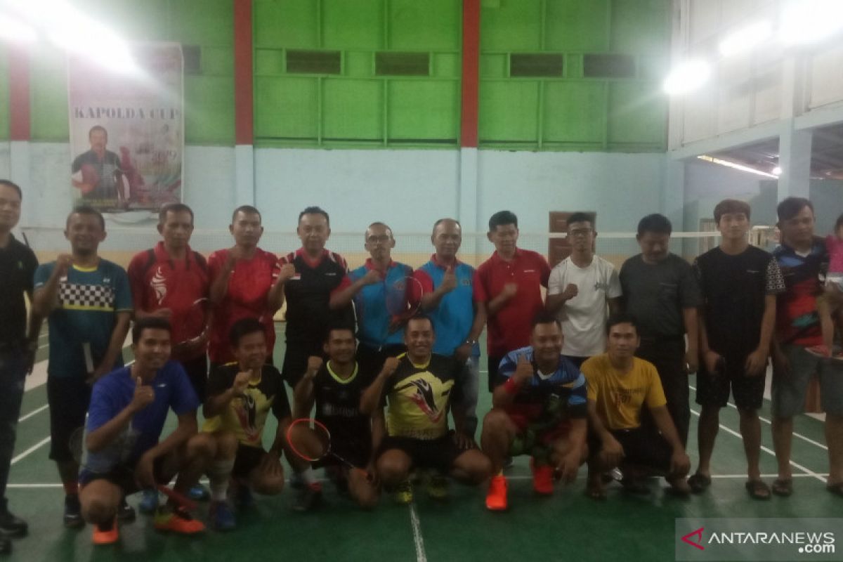 Tim Porwanas PWI Sumbar uji tanding dengan PB Samurai Lubukbasung