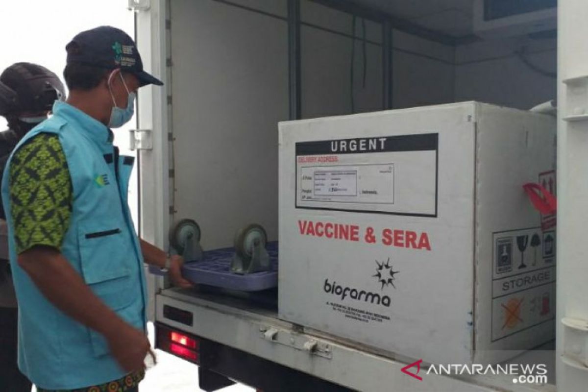 Dinkes Belitung terima tambahan 300 vial vaksin COVID-19