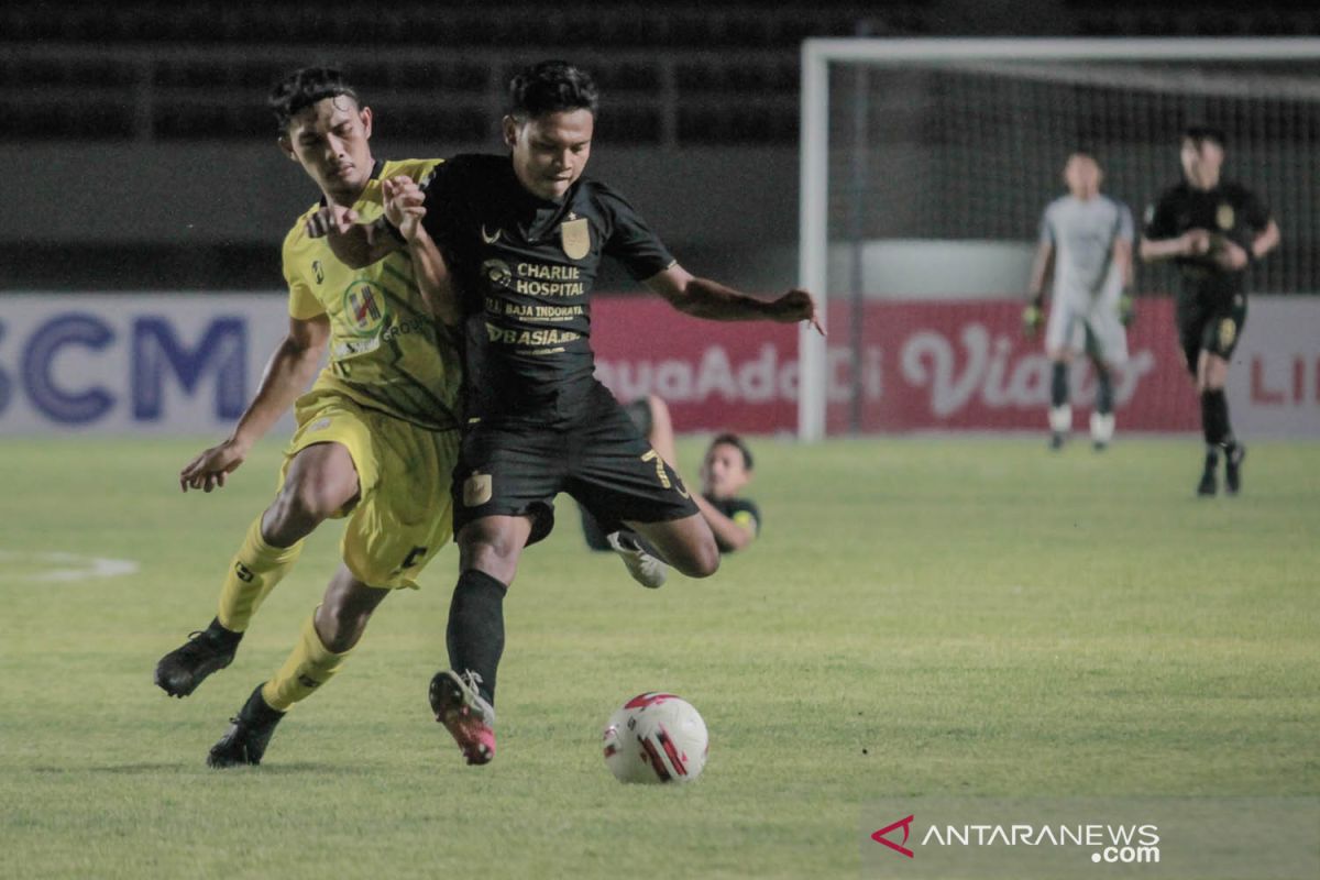 Piala Menpora: Sudah unggul tiga gol, PSIS harus puas ditahan Barito Putra 3-3