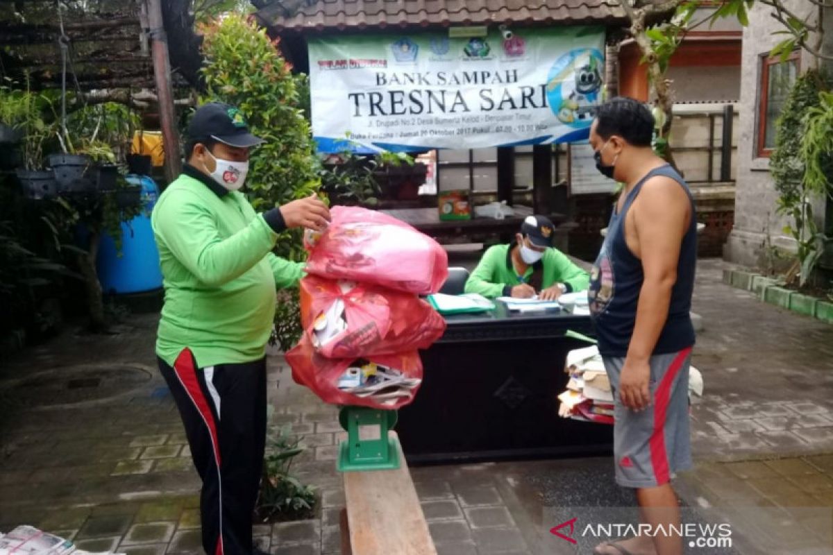 Bank Sampah Desa Sumerta Kelod-Denpasar miliki 90 nasabah