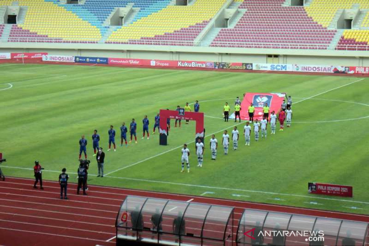 Turnamen Piala Menpora 2021 resmi bergulir, Ketua PSSI minta supporter saksikan di TV