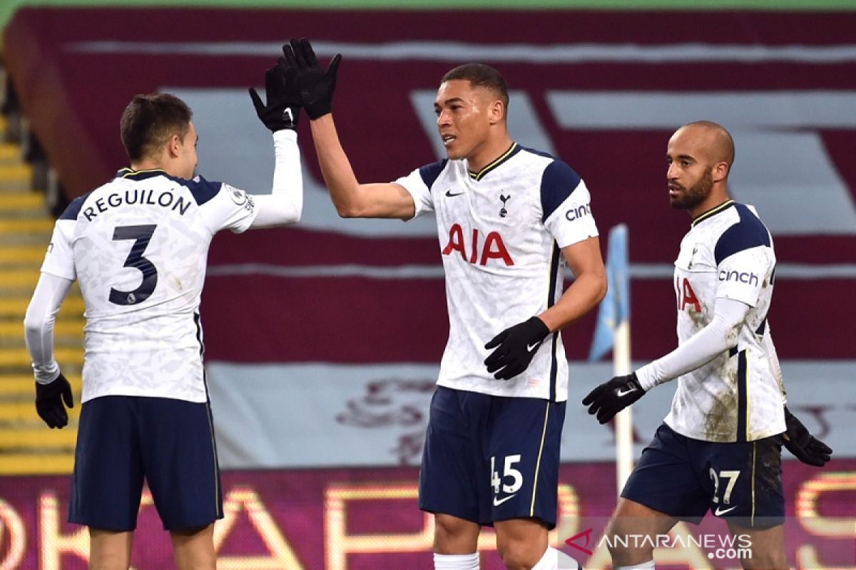 Menang di markas Aston Villa,Tottenham dekati empat besar Liga Inggris