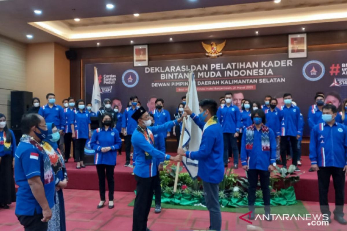 Pengurus BMI Kalsel baru dikukuhkan berikrar dukung AHY