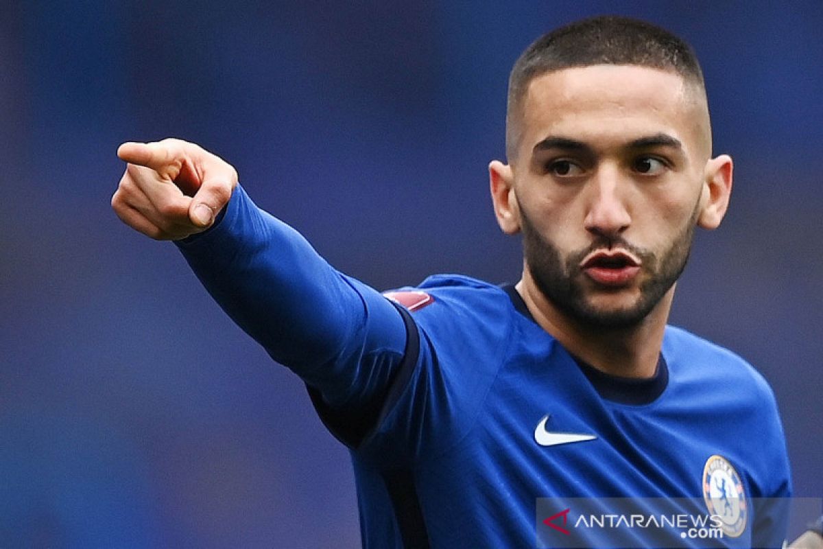 Barcelona berminat pinjam penyerang Chelsea Hakim Ziyech