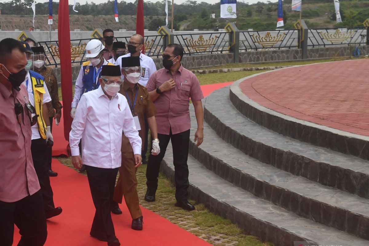 Wapres kunjungan kerja ke Kalteng untuk resmikan Bandara HM Sidik