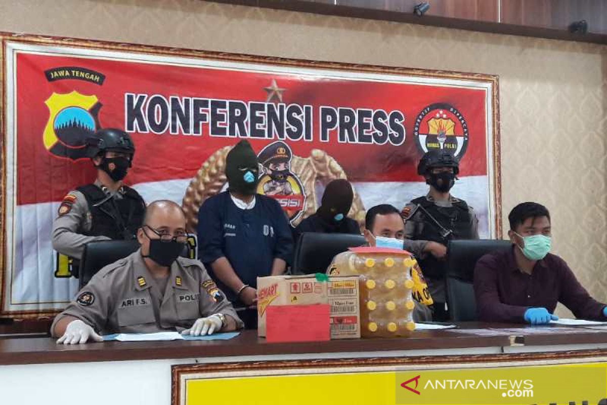 Polres Temanggung tahan  pelaku penipuan pembelian sembako