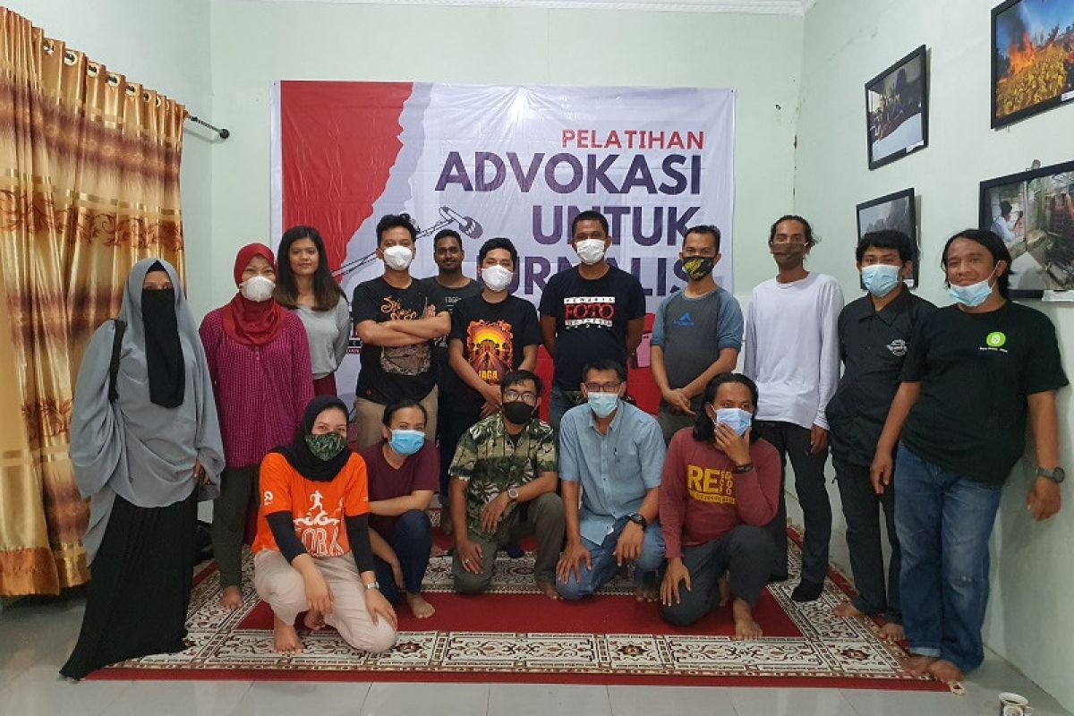 Anggota PFI Medan berlatih advokasi bersama KontraS Sumut