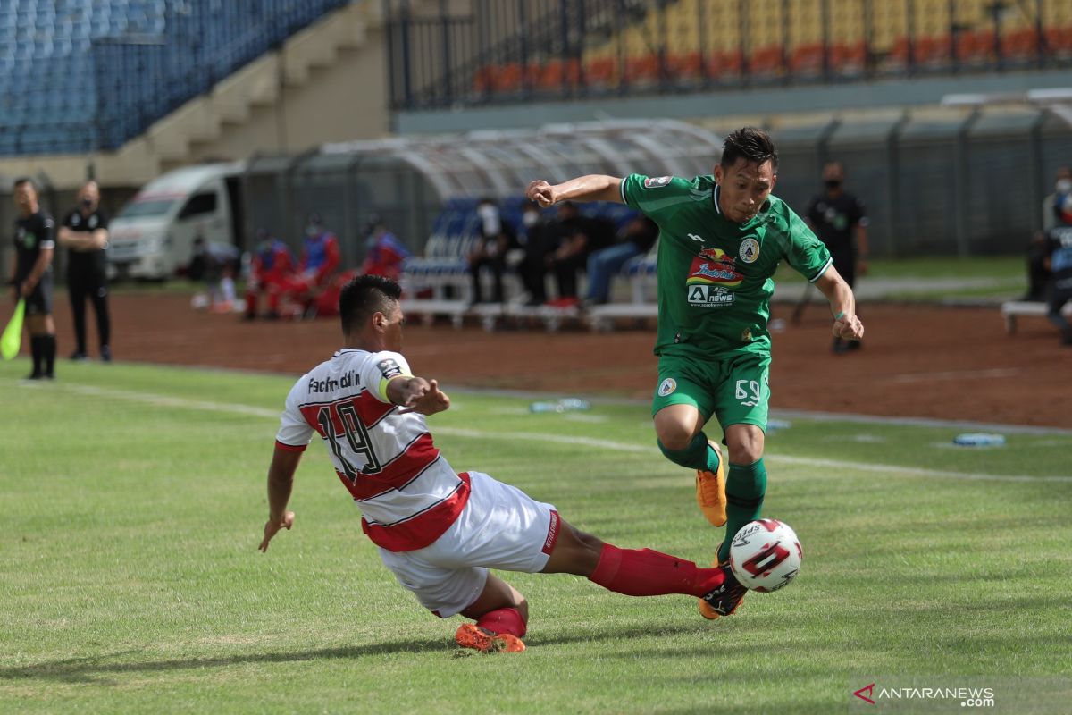 Piala Menpora: Pelatih PSS beberkan alasan timnya kalah dari Madura United