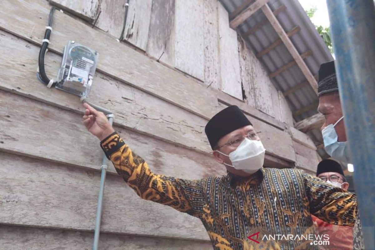 Pemprov Bengkulu target sambung listrik gratis untuk 10 ribu rumah