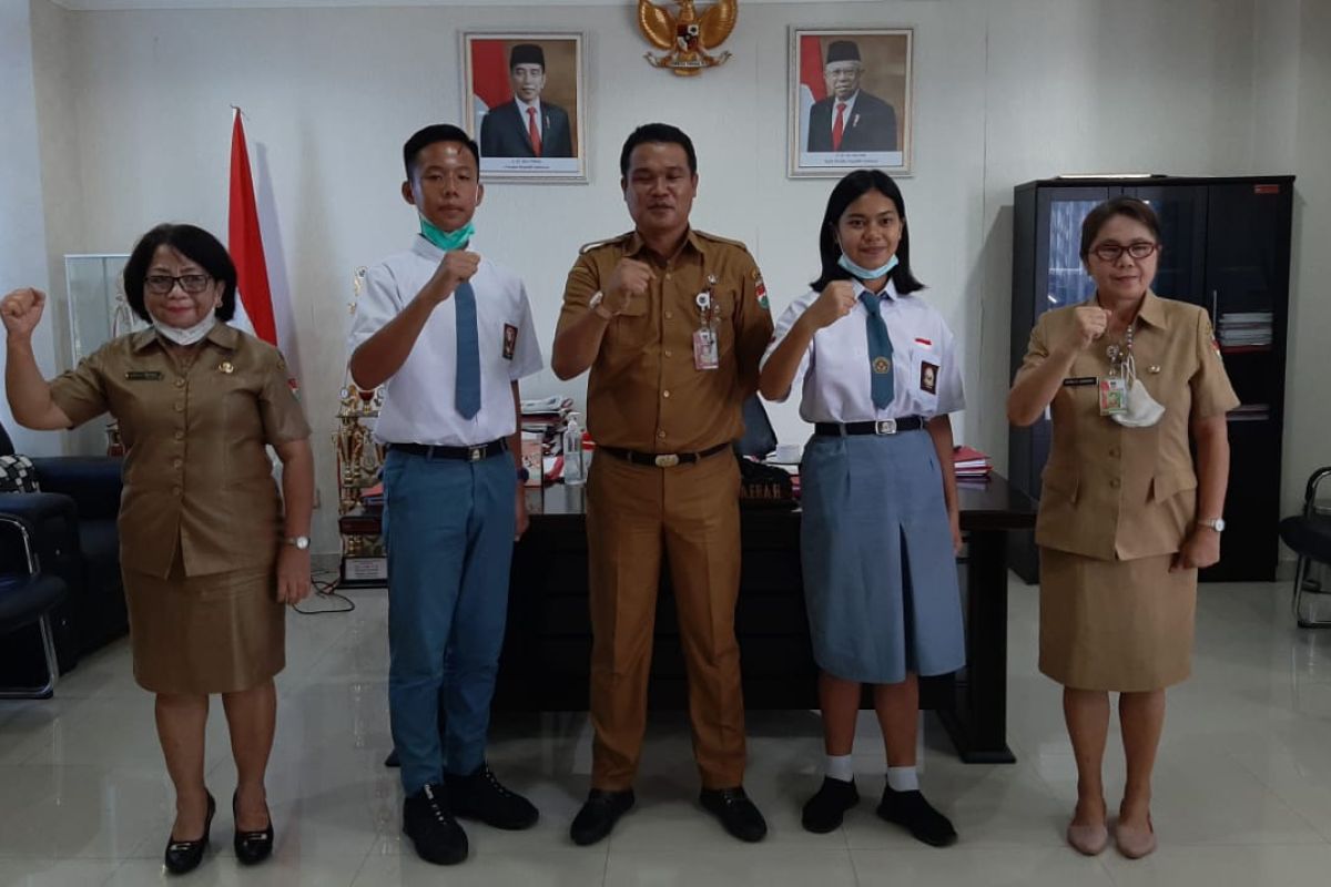 Dua siswa Minahasa Tenggara ikuti seleksi Paskibraka nasional