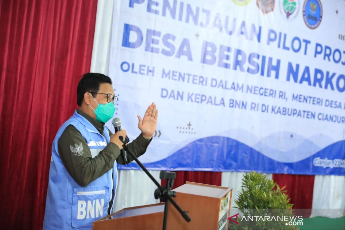 Gus Menteri sebut program desa bersih narkoba sesuai SDGs Desa