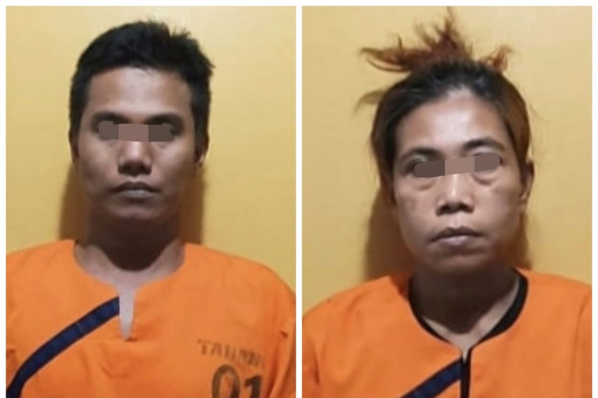 Polres Inhu ringkus dua penjual narkoba, salah satunya wanita