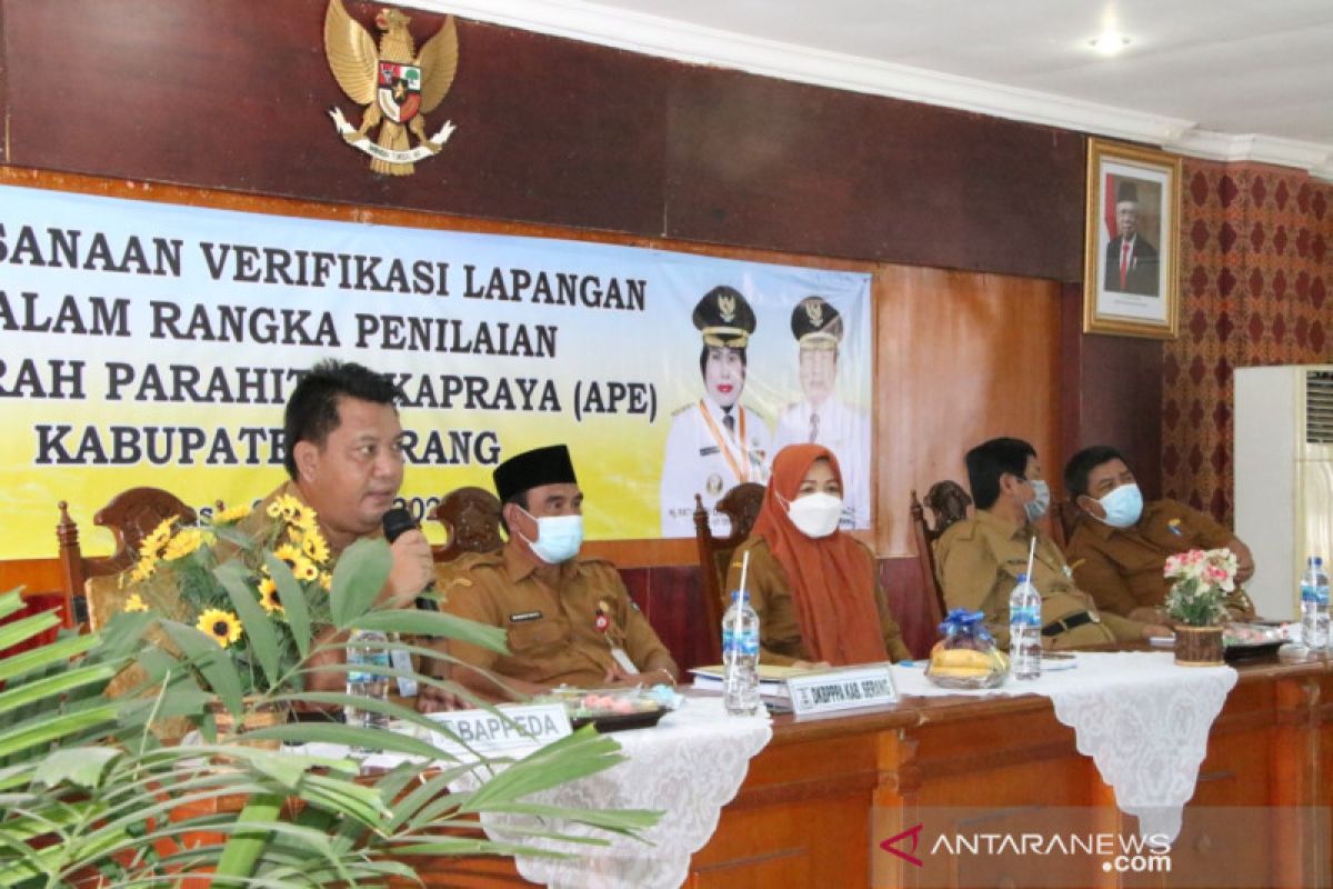 Pemkab Serang optimistis raih nilai utama verifikasi APE 2021