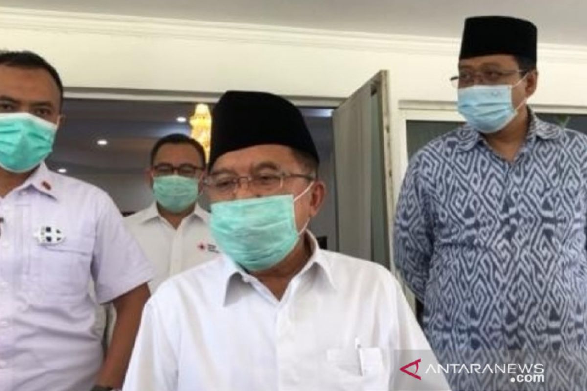 Jusuf Kalla persilakan masjid jadi lokasi vaksinasi massal COVID-19