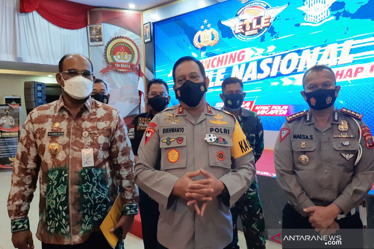 Polda Kalsel berlakukan tilang elektronik 27 April 2021