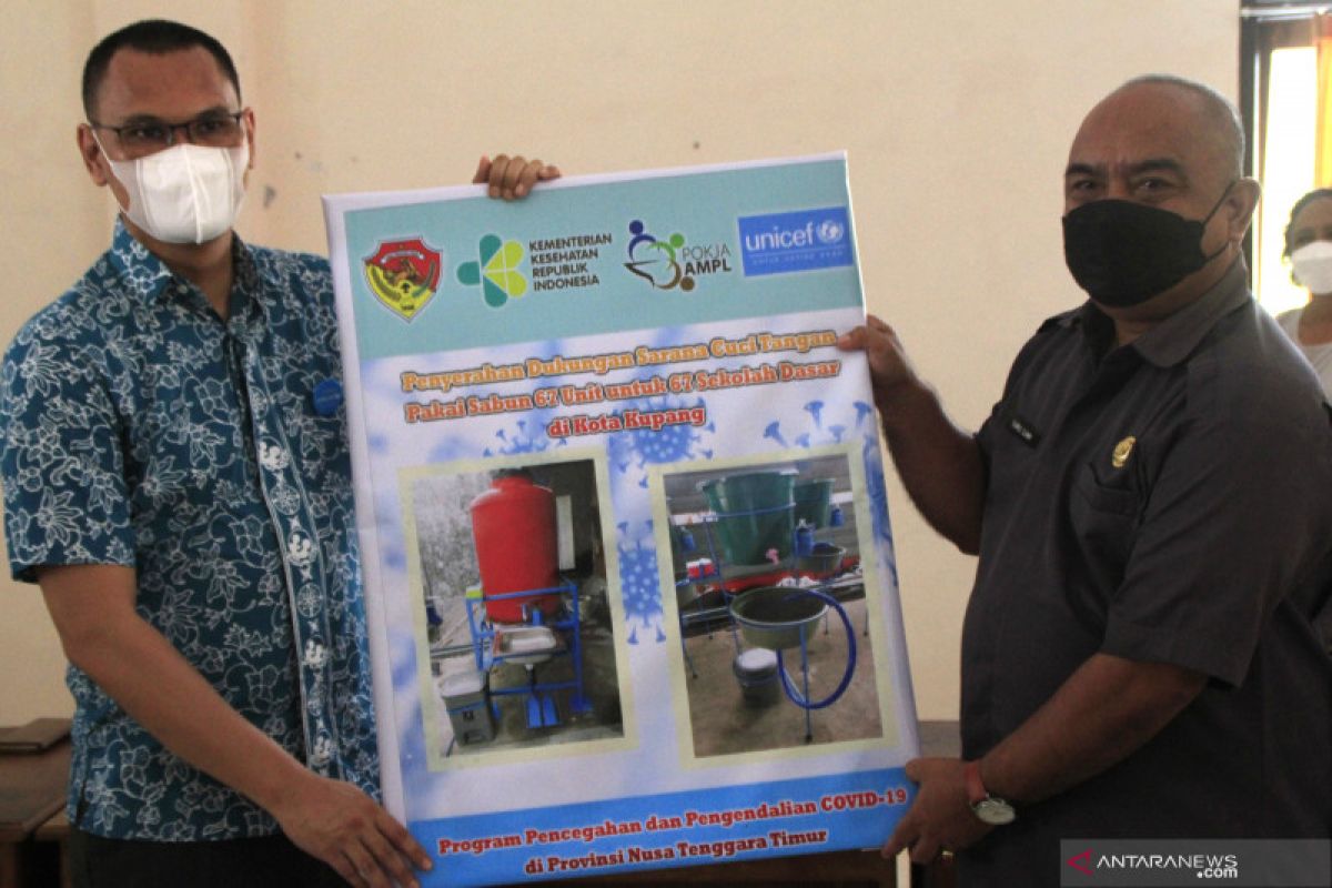 UNICEF bantu perangkat cuci tangan untuk Kota Kupang