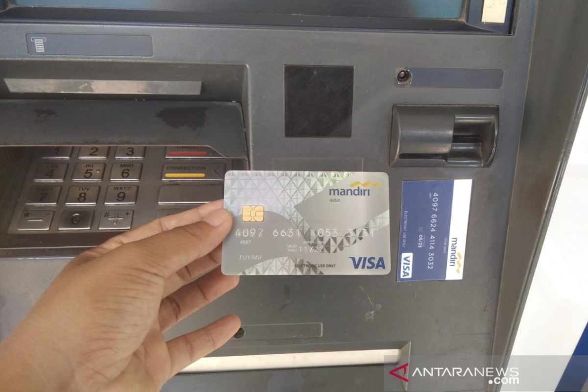 Mandiri Jambi ingatkan nasabah segera ganti kartu ATM 'magnetic stripe