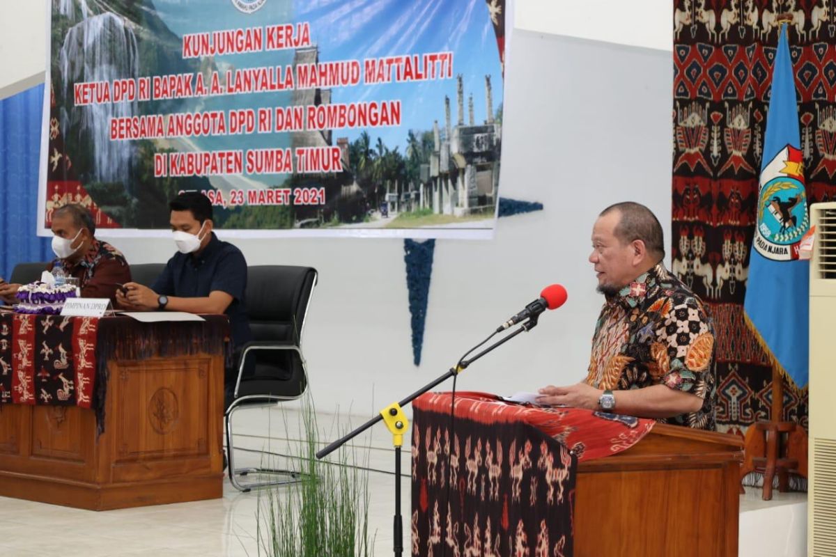Ketua DPD RI dorong Sumba Timur optimalkan pengembangan rumput laut