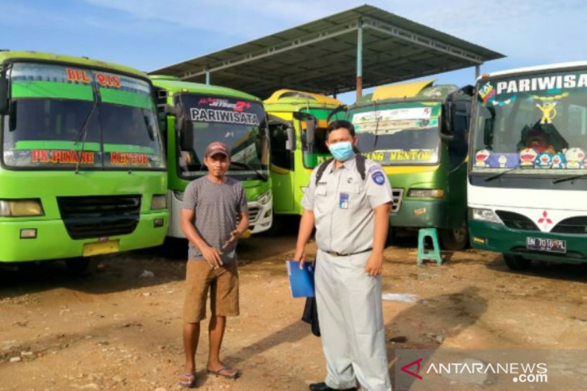 Jasa Raharja Babel lakukan CRM dan DTD ke pengusaha otobus