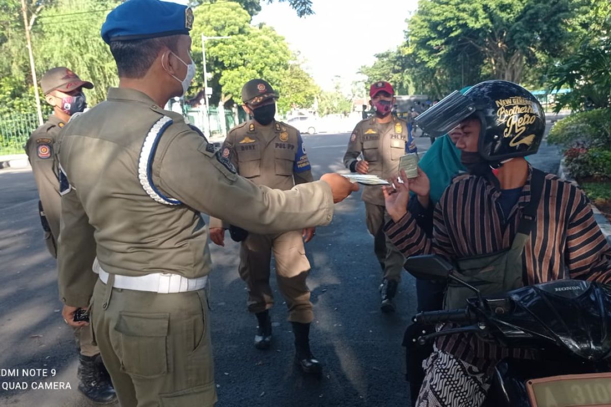 Satgas COVID-19 Kabupaten Lebak kembali gelar razia masker