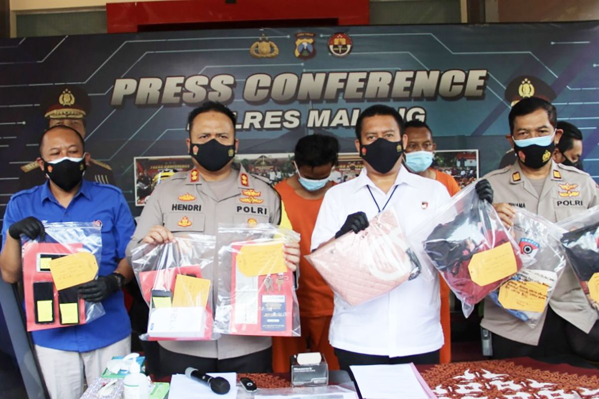 Polisi tangkap dua pelaku pembunuhan seorang wanita di Malang