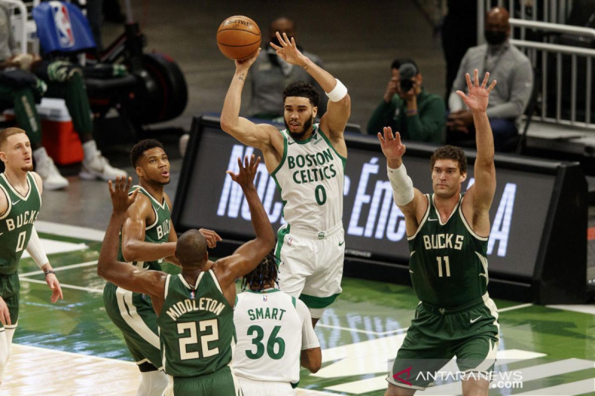 Celtics akhiri kemenangan beruntun Bucks