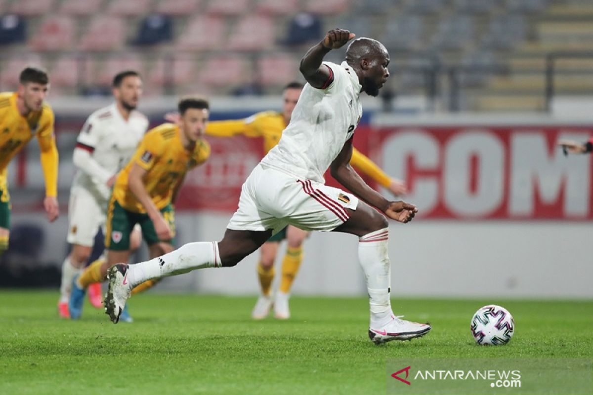 Kualifikasi Piala Dunia - Lukaku tak percaya Belgia kebobolanlEBIh dahulusaaat lawan Wales