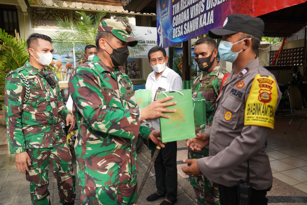 Danrem 163/WS: PPKM mikro, 80 persen kerumunan di Sanur-Bali berkurang