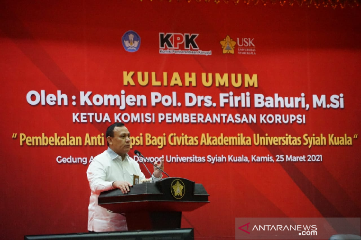 KPK tangani 14 kasus tindak pidana korupsi di Aceh
