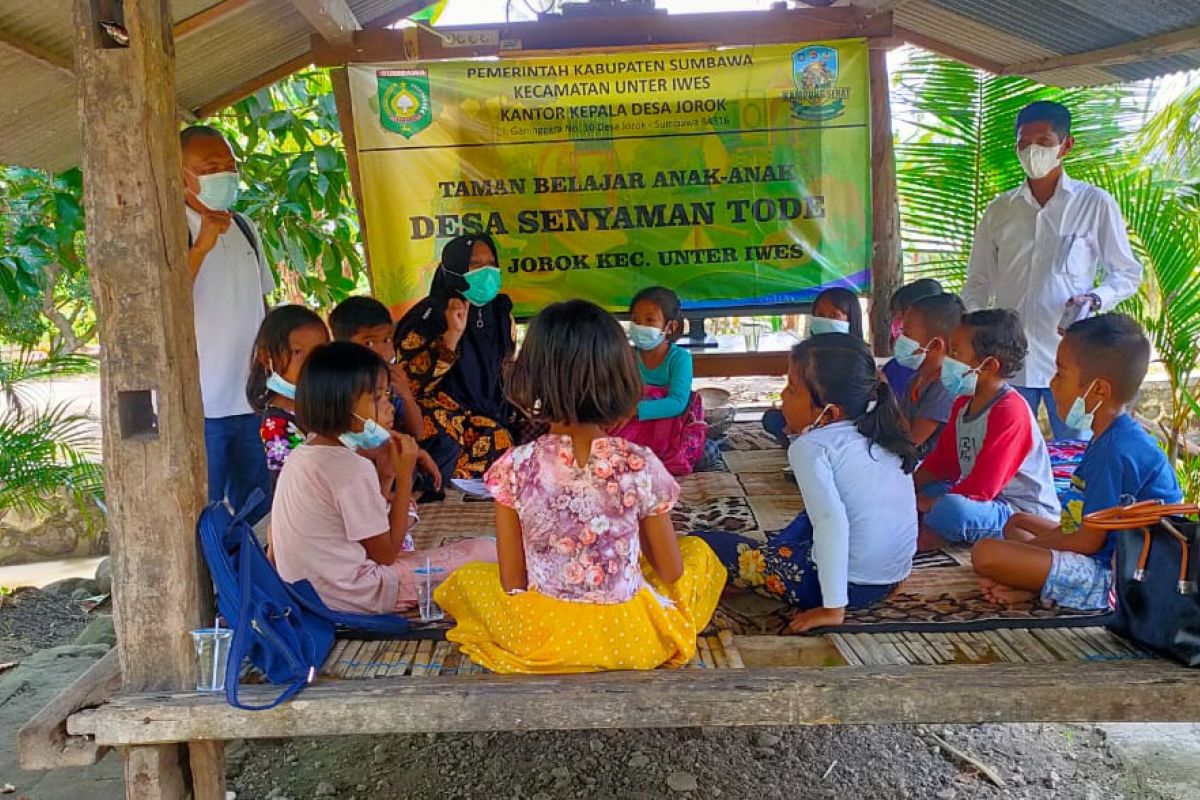 Bhabinkamtibmas Desa Jorok gelar belajar sehat