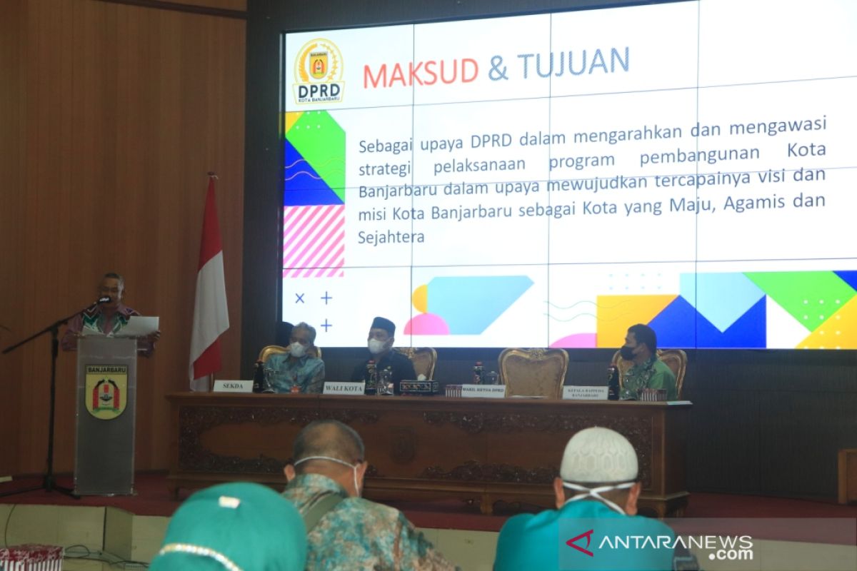 Waket DPRD sampaikan pokok pikiran dalam forum SKPD Banjarbaru
