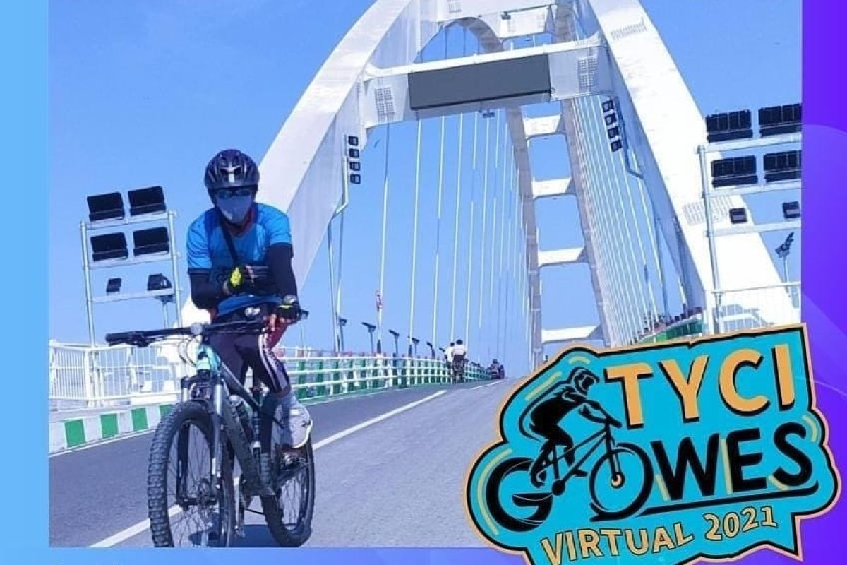 TYCI ajak membernya gowes sejauh 50 KM