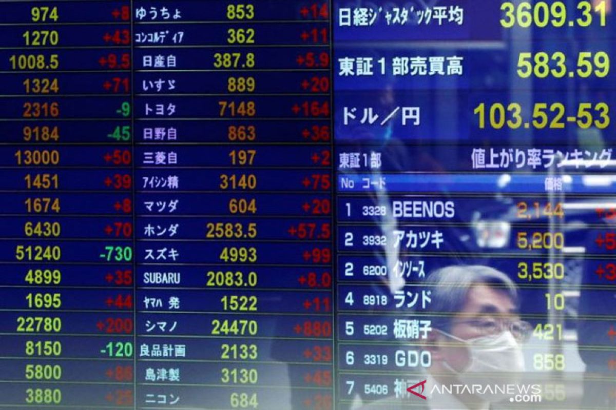 Saham Jepang ditutup menguat, indeks Nikkei sentuh tertinggi 2 minggu