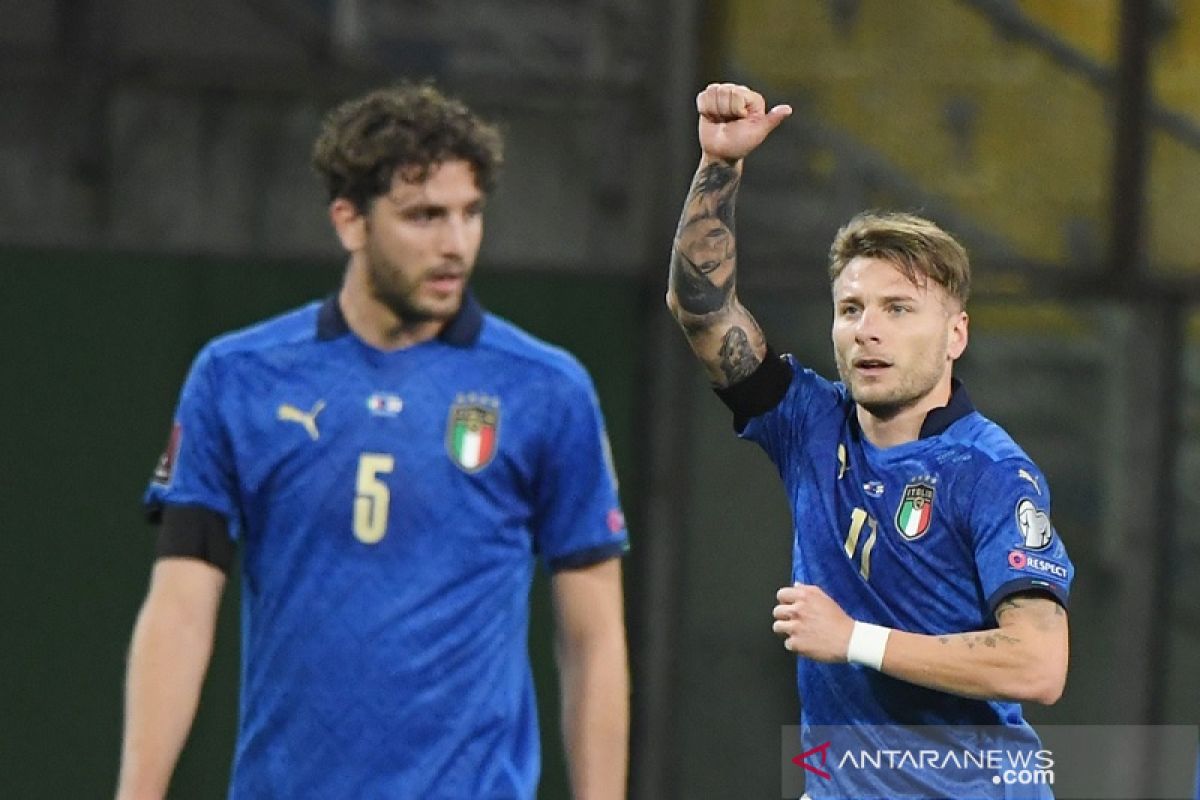 Kualifikasi PPD: Ciro Immobile bawa Italia atasi Irlandia Utara 2-0