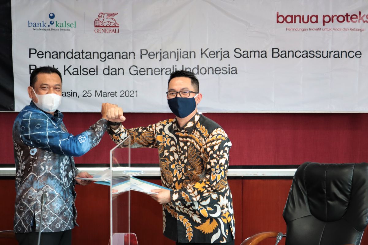 Bank Kalsel kolaborasi dengan generali luncurkan asuransi jiwa Banua Proteksi