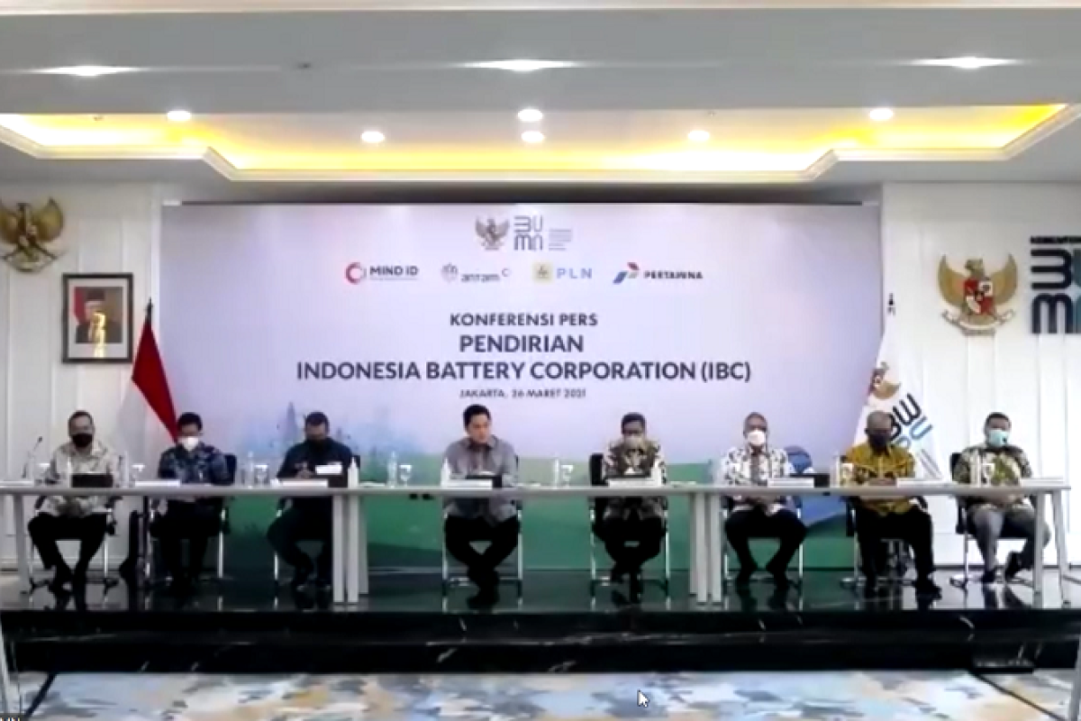 Menteri BUMN: Indonesia Battery Corporation untuk jadikan RI pemain global