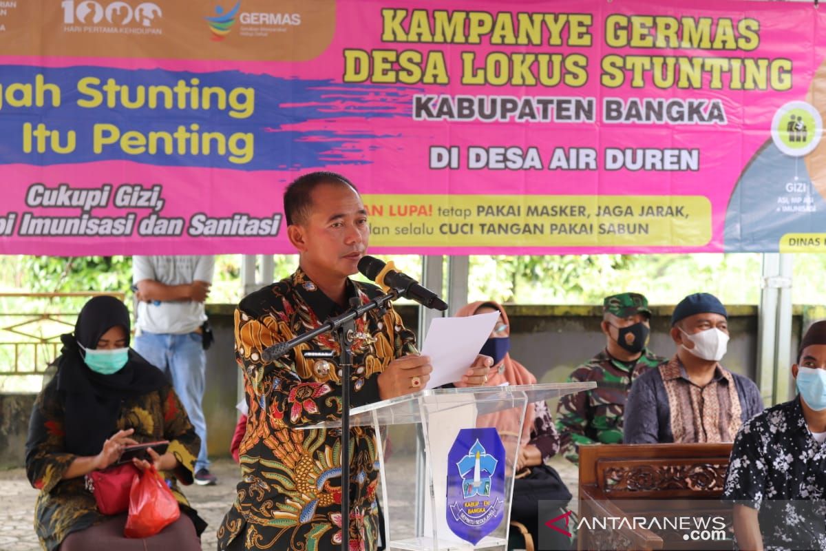 Pemkab Bangka targetkan tahun 2024 bebas stunting