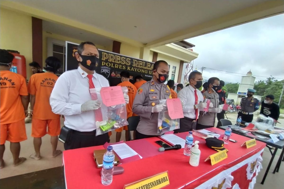 Polres KKU ungkap lima kasus narkoba, Desa Matan jadi atensi khusus