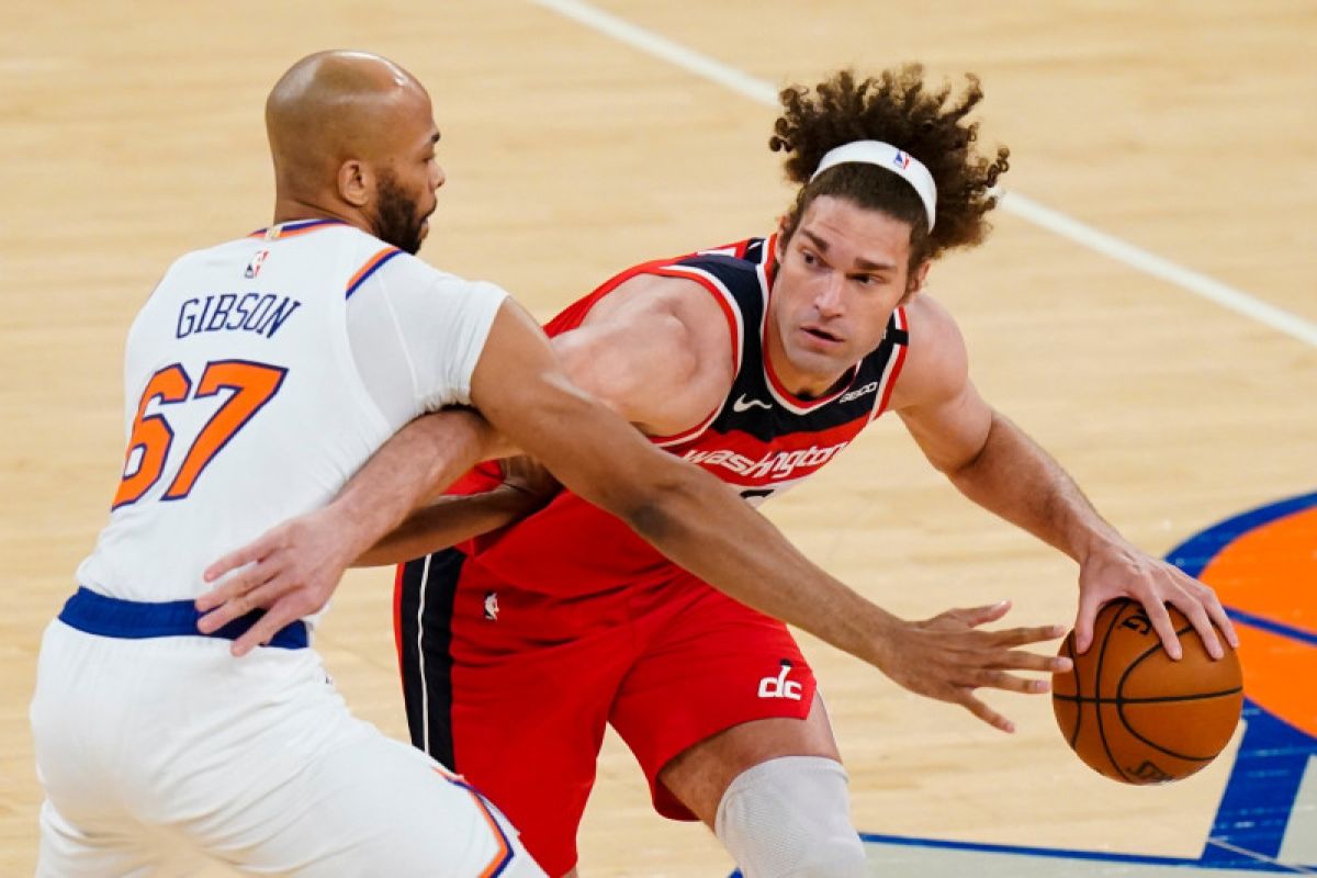 Knicks bangkit dari defisit 17 poin untuk kalahkan Wizards