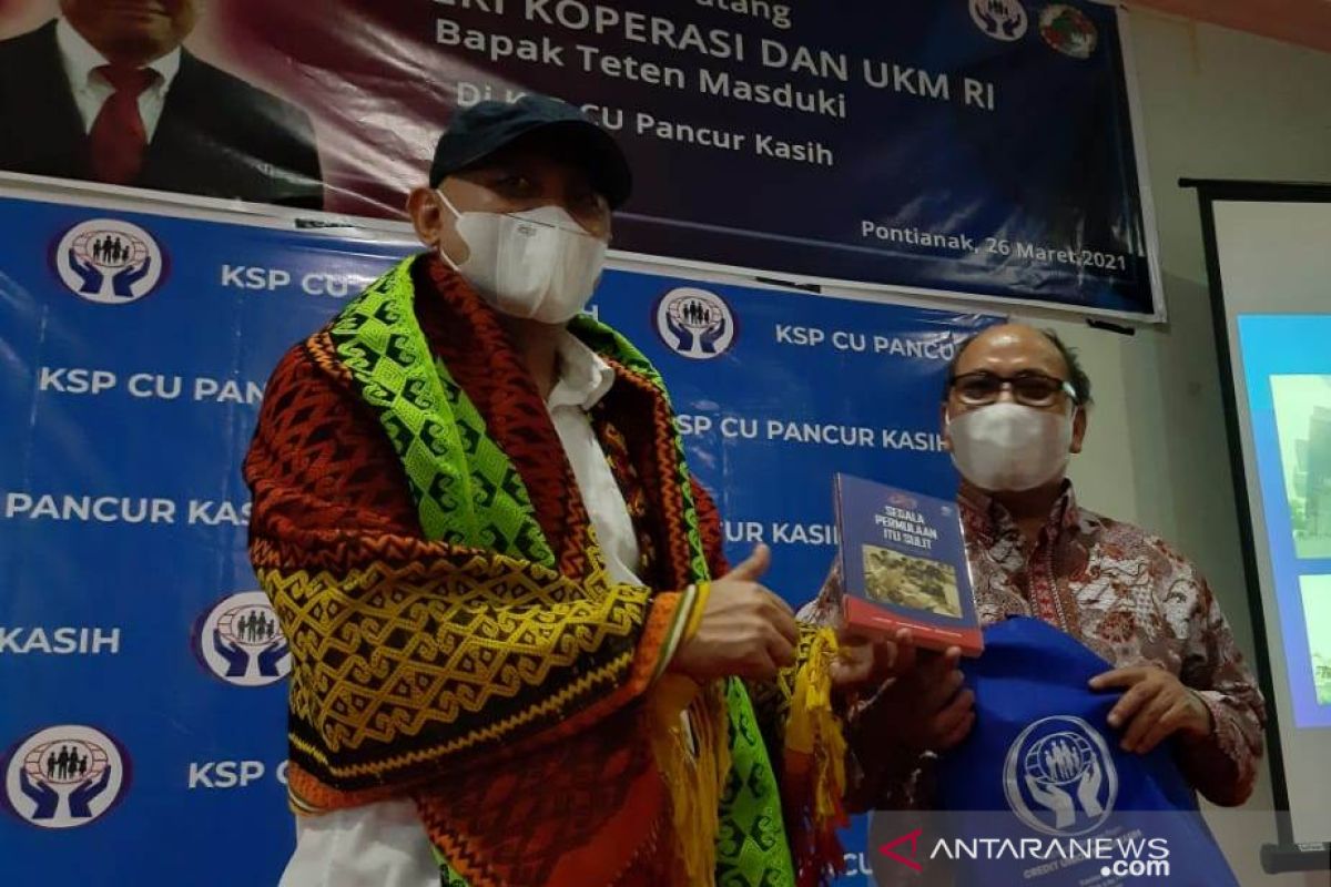 Menkop UKM apresiasi pengelolaan CU Pancur Kasih di Kalbar